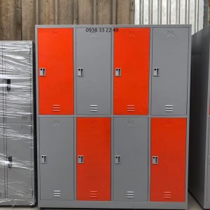 Tủ locker 8 ngăn 4 khoang ngăn trong 8C4KCX-TYC